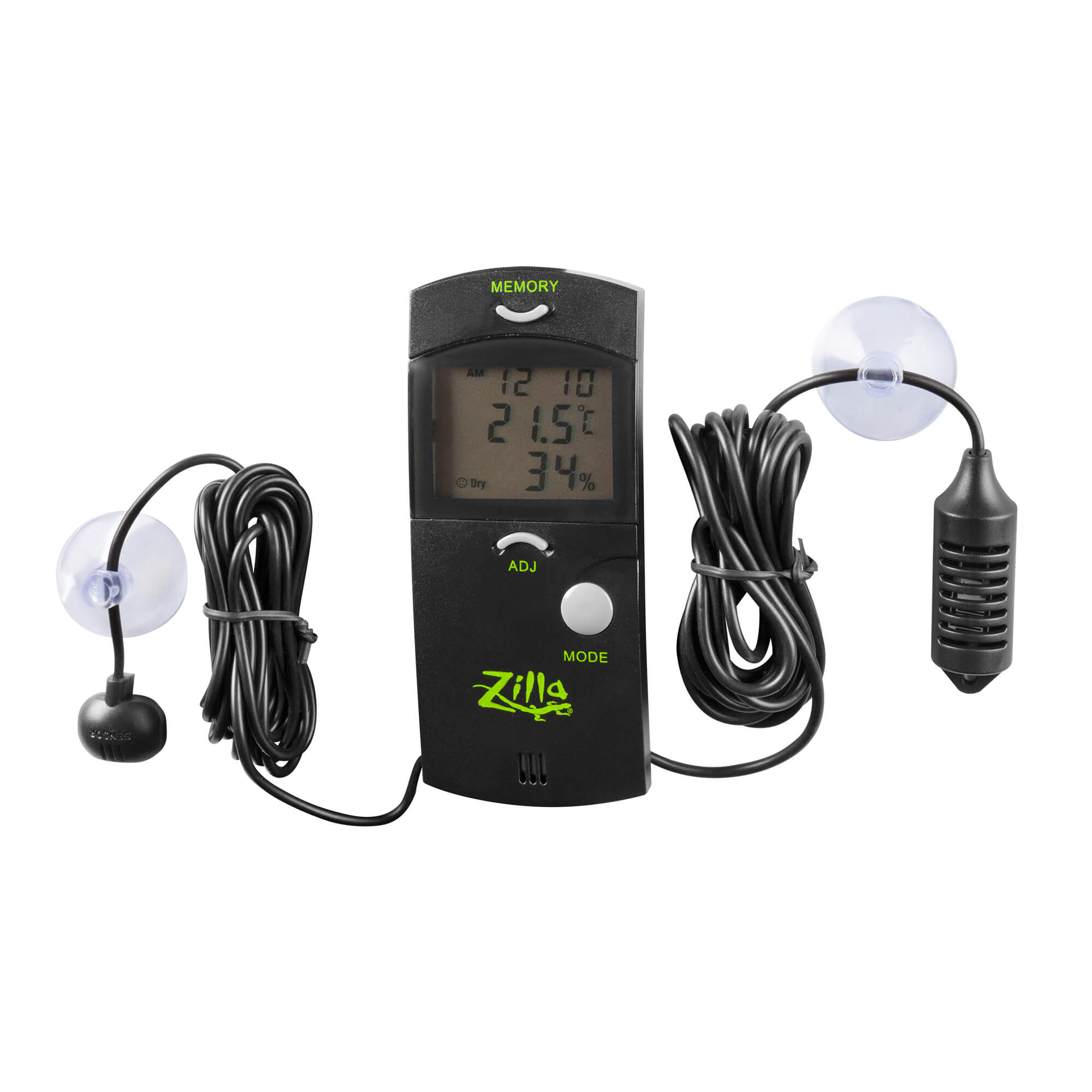 Reptile Thermometer Hygrometer LCD Digital Humidity Gauge, Reptile