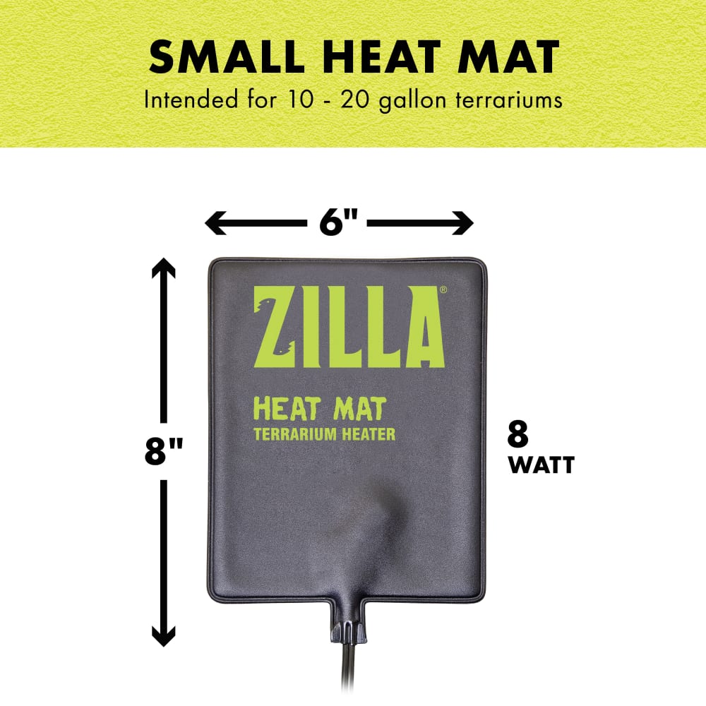 Mini heat mat, Intended for 10 to 20 gallon terrariums