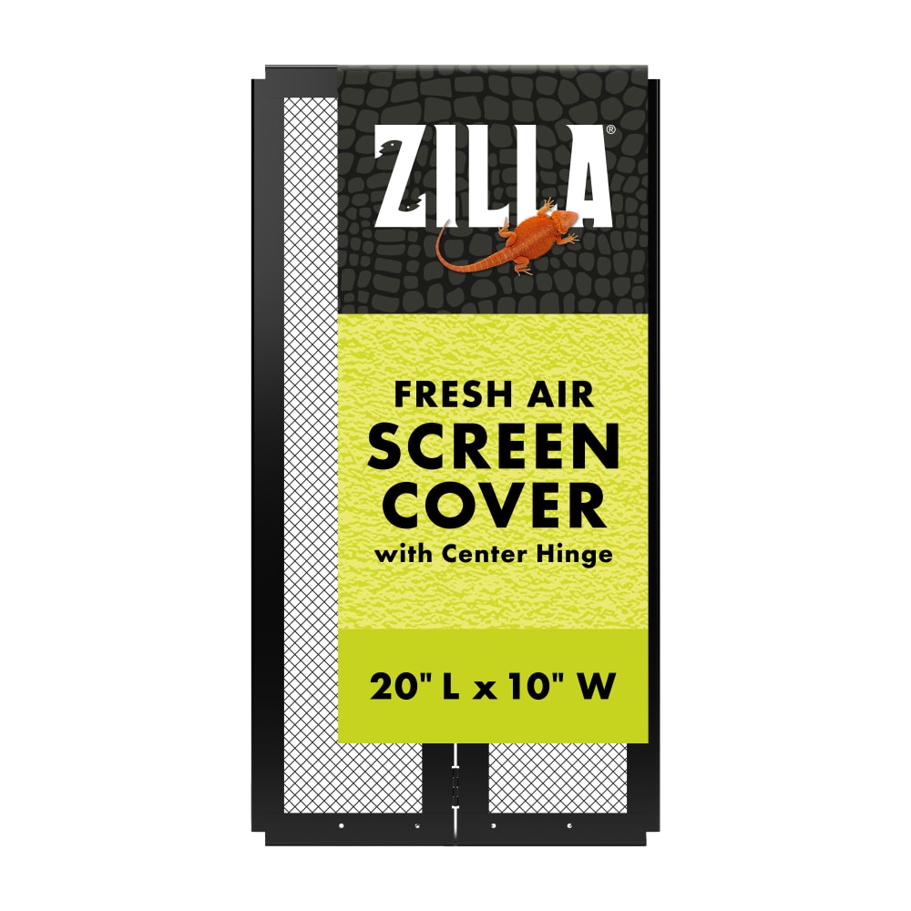 Cleaned up packaging for zilla fresh air screen cover with center hinge