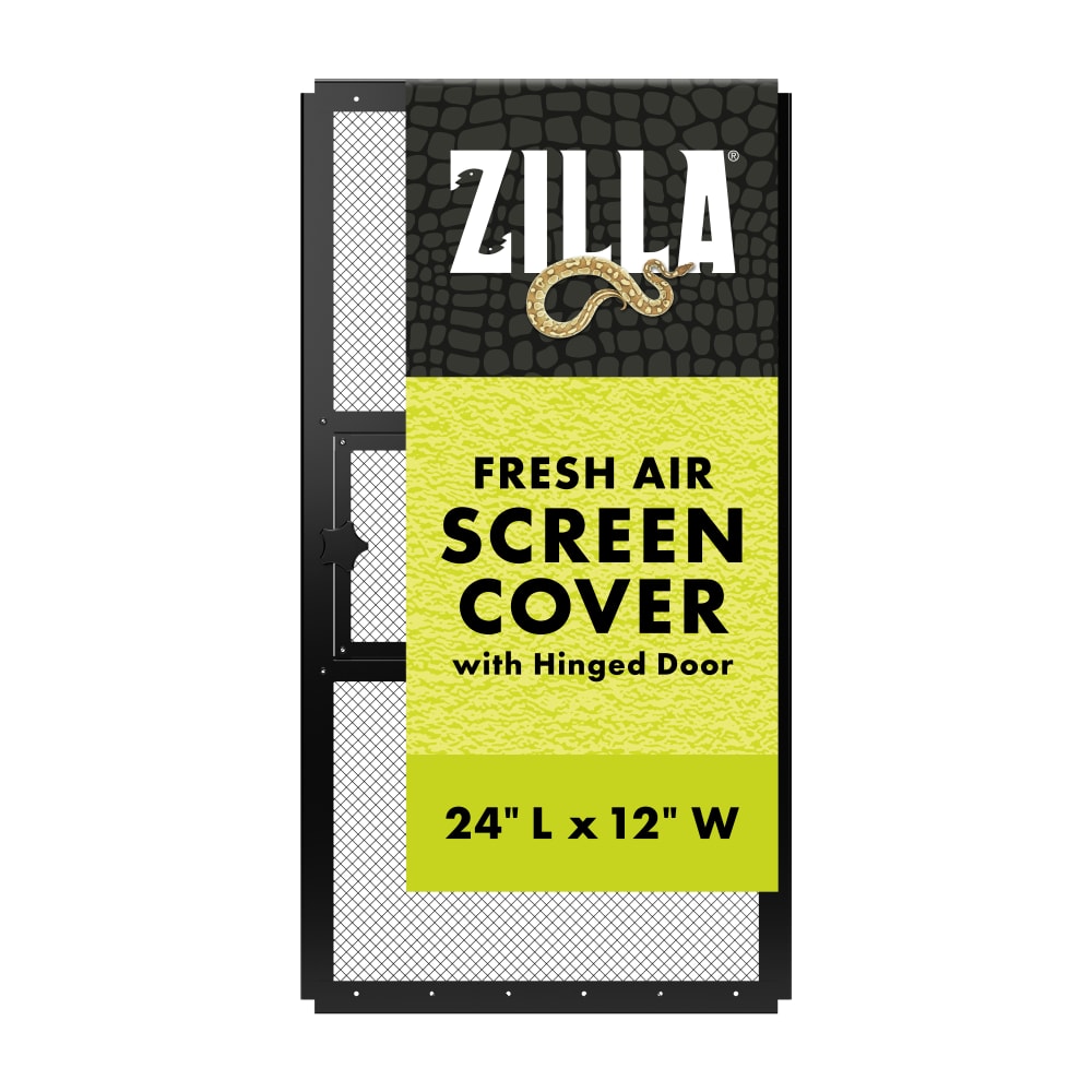 Cleaned up packaging for zilla fresh air screen cover with hinged door