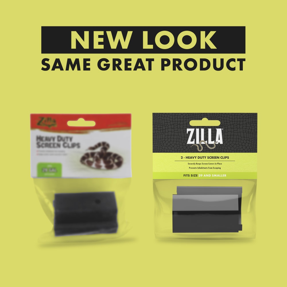 Zilla heavy duty screen clips have new packaging but are the same product as before