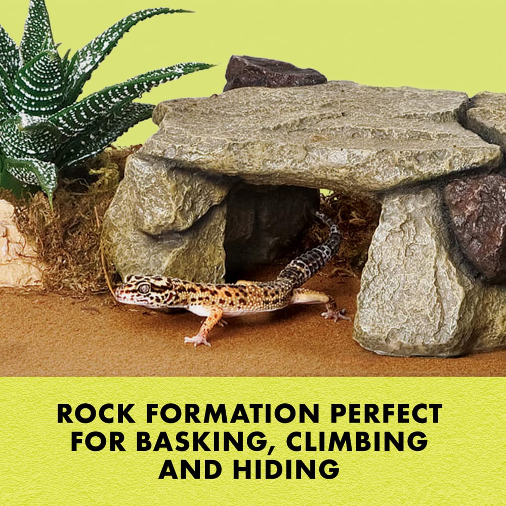 Rock formation perfect for basking, climbing and hiding