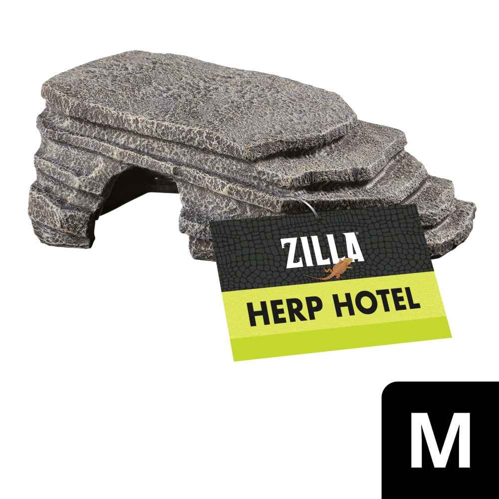 Retail package for Zilla Medium Herp hotel