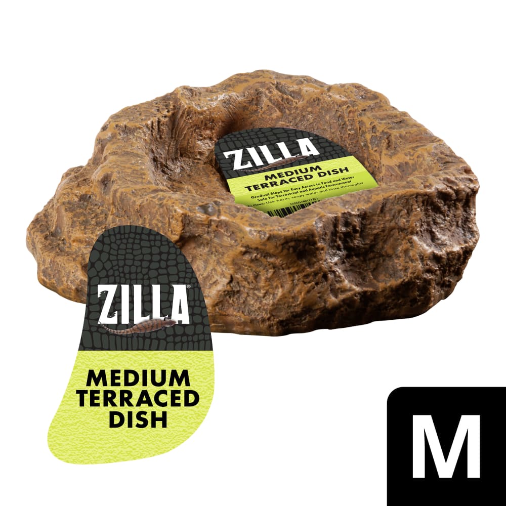 Retail package for Zilla  Medium Terraced Dish