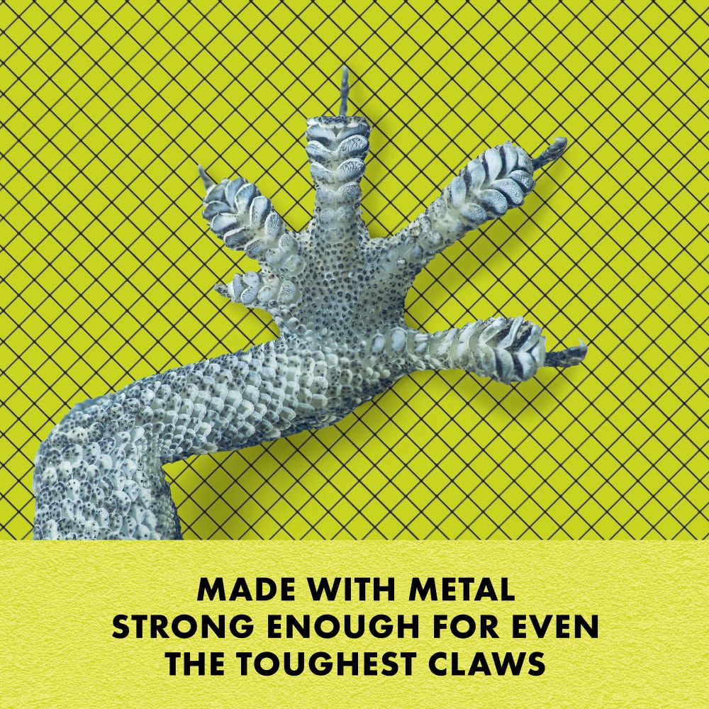 Made with metal strong enough for even the toughest claws