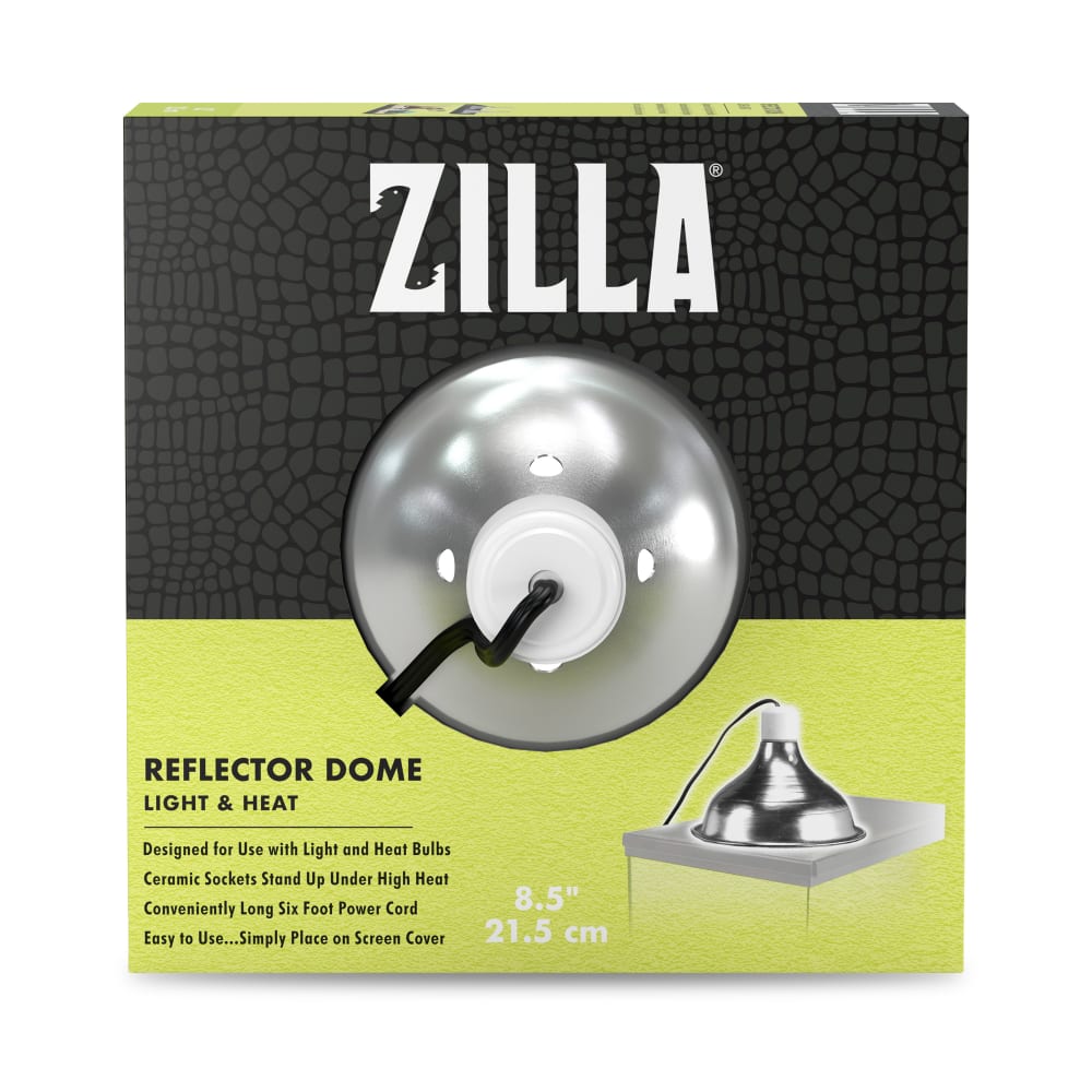 Retail package for zilla silver reflector dome
