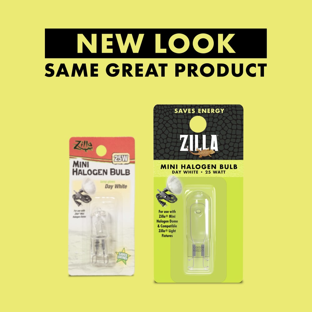 Zilla mini halogen bulb has changed its packaging but is the same product as before