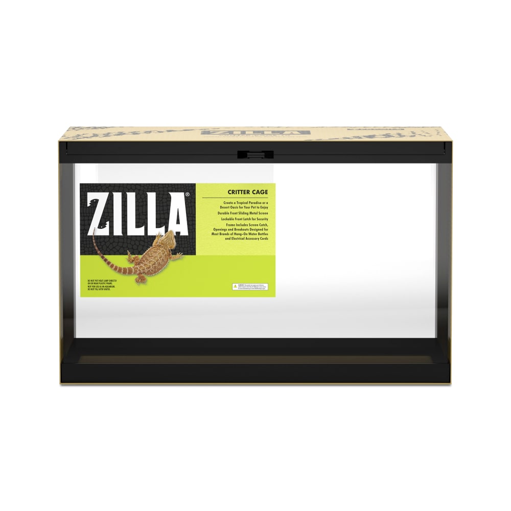 Front image of  Zilla Critter cage enclosure