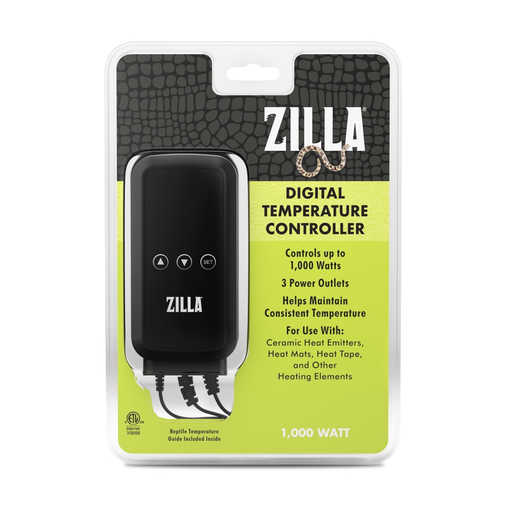 Retail package for Zilla Digital temperature controller