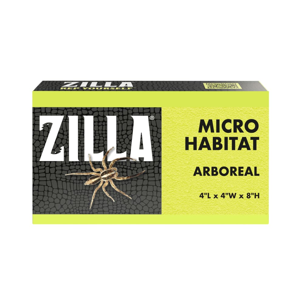 Cleaned up packaging for zilla micro habitat terrarium arboreal