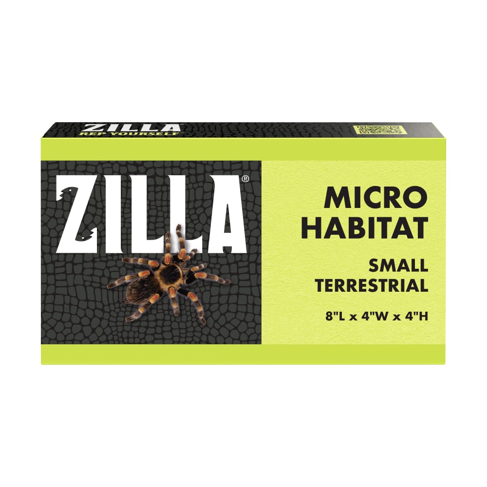 Cleaned up packaging for zilla micro habitat terrarium terrestrial