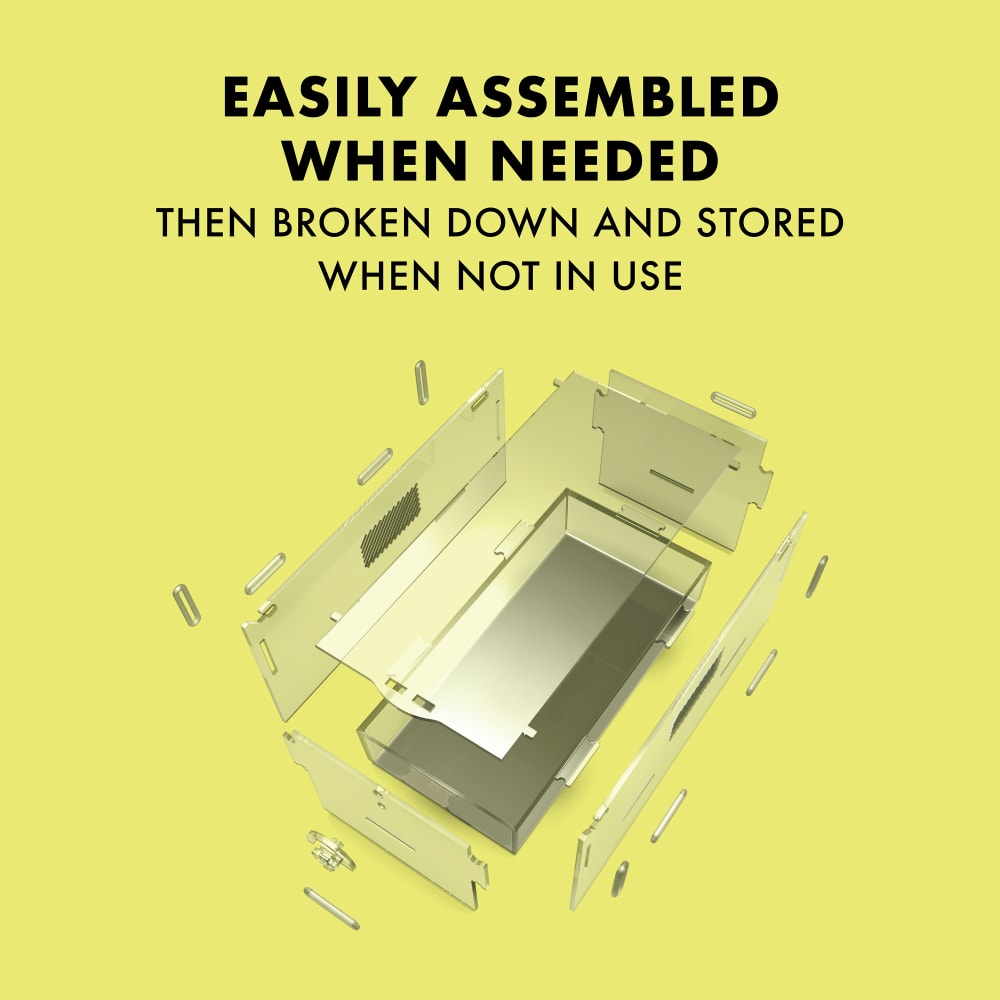Easily assembled when needed