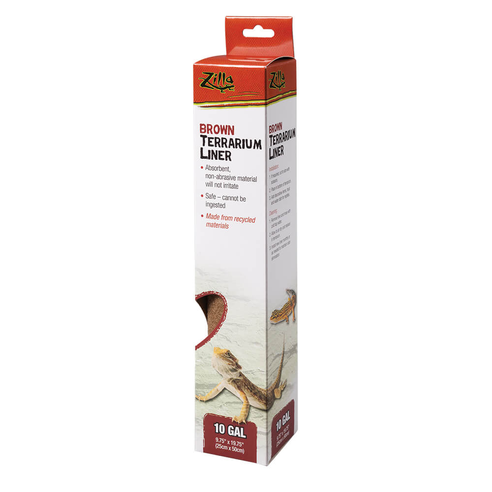 Brown Terrarium Liner in Packaging