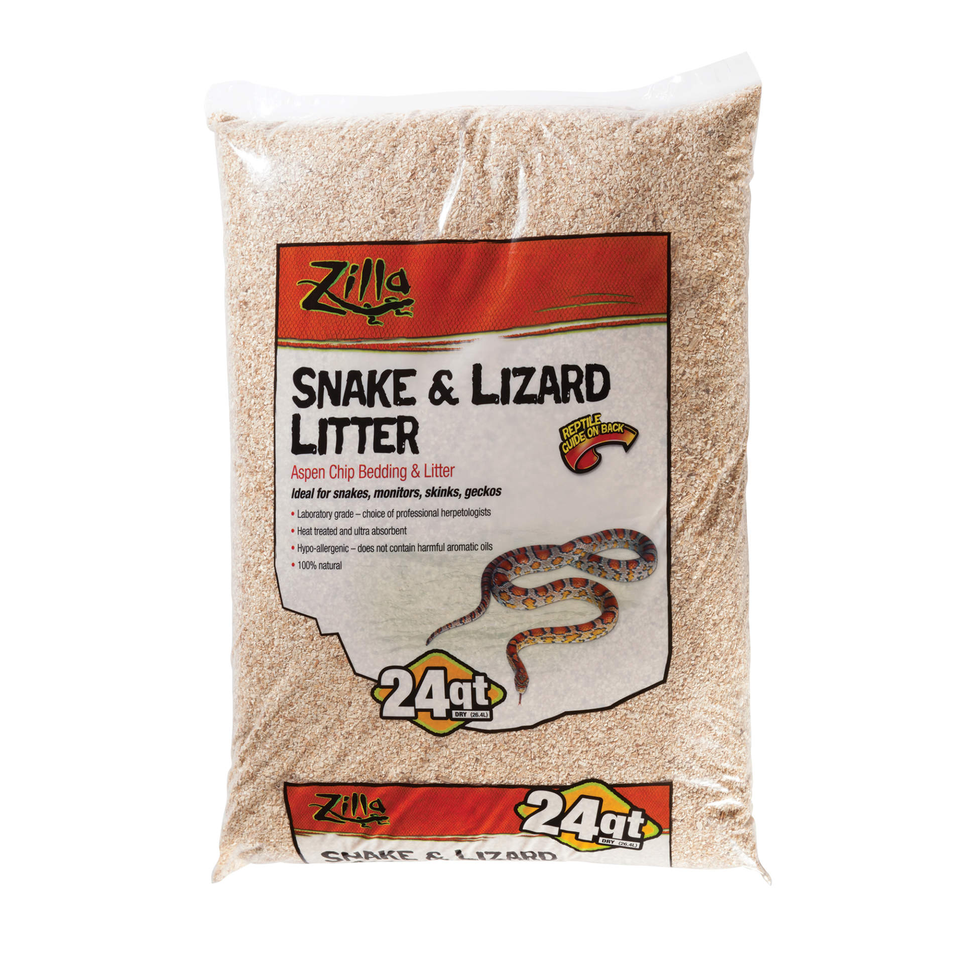 Snake bedding aspen top