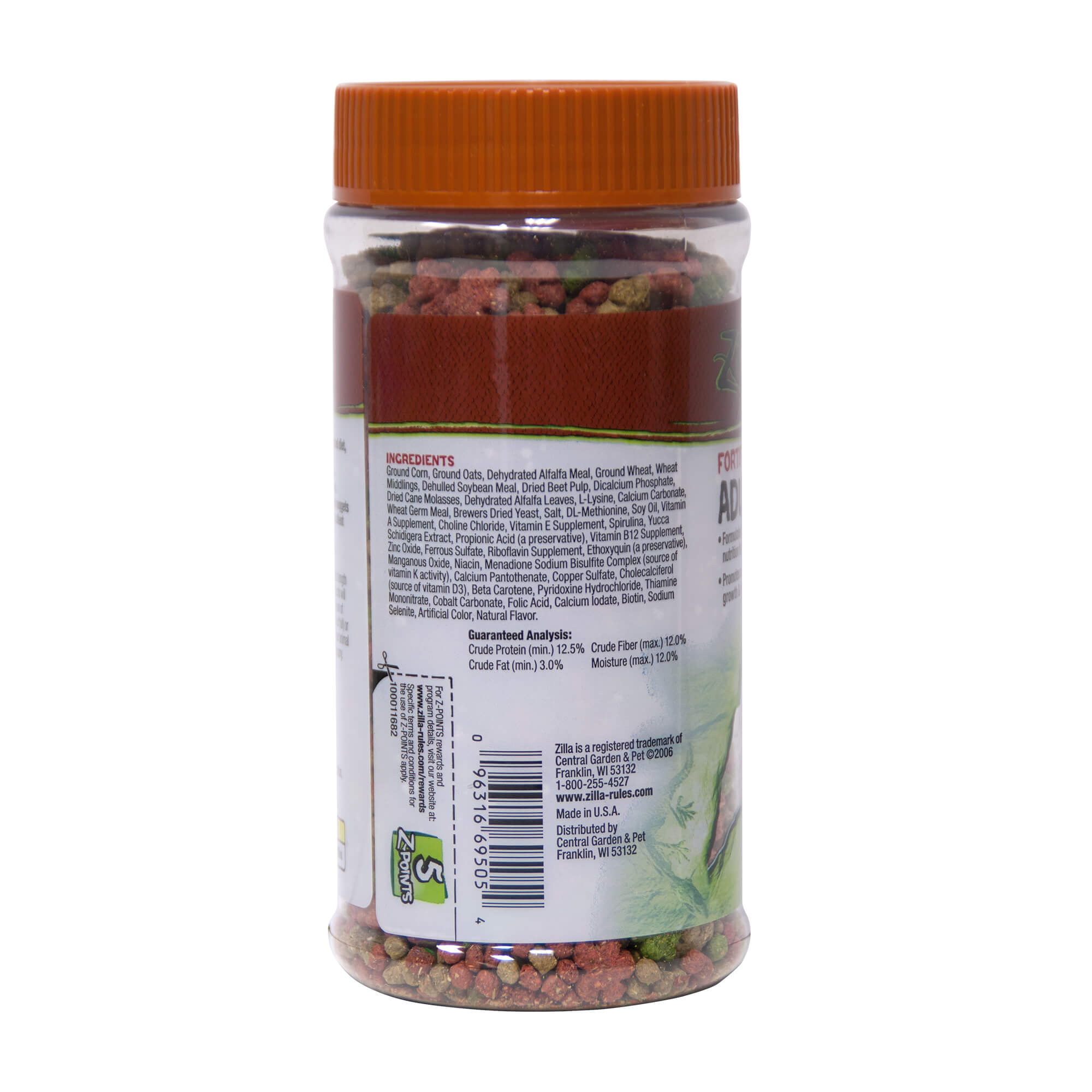 Zilla Adult Iguana Fortified Food