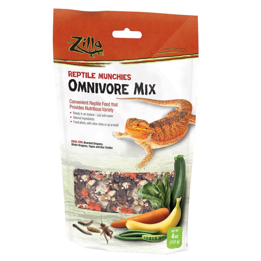 Zilla Omnivore Mix Reptile Munchies