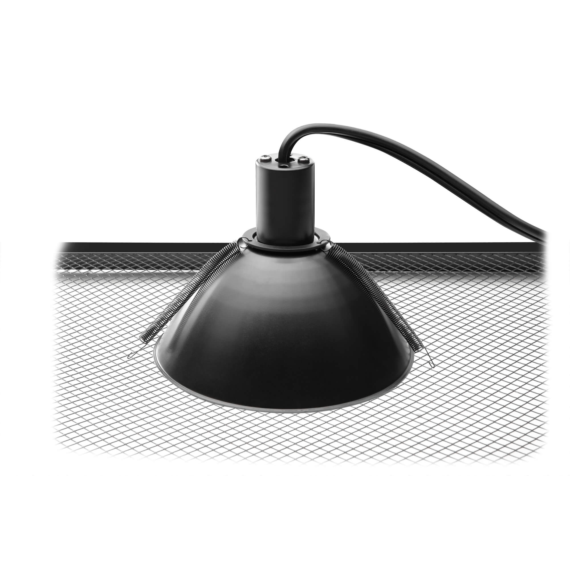 Energy Saving Halogen Mini Dome Mounted on Terrarium
