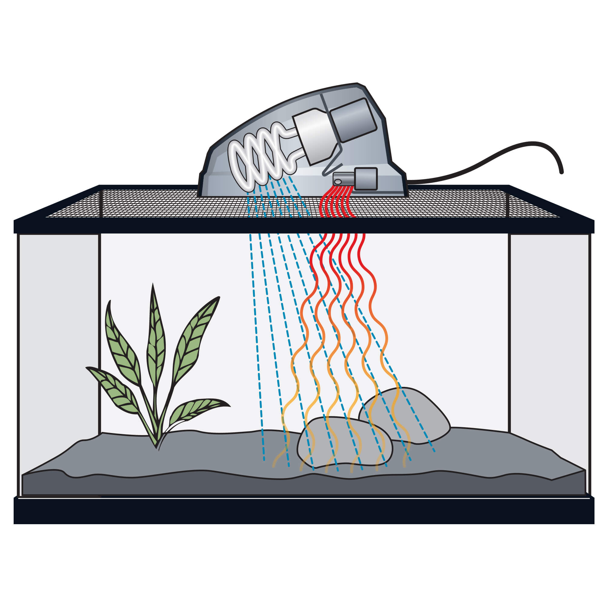 Basking Fixture illustration