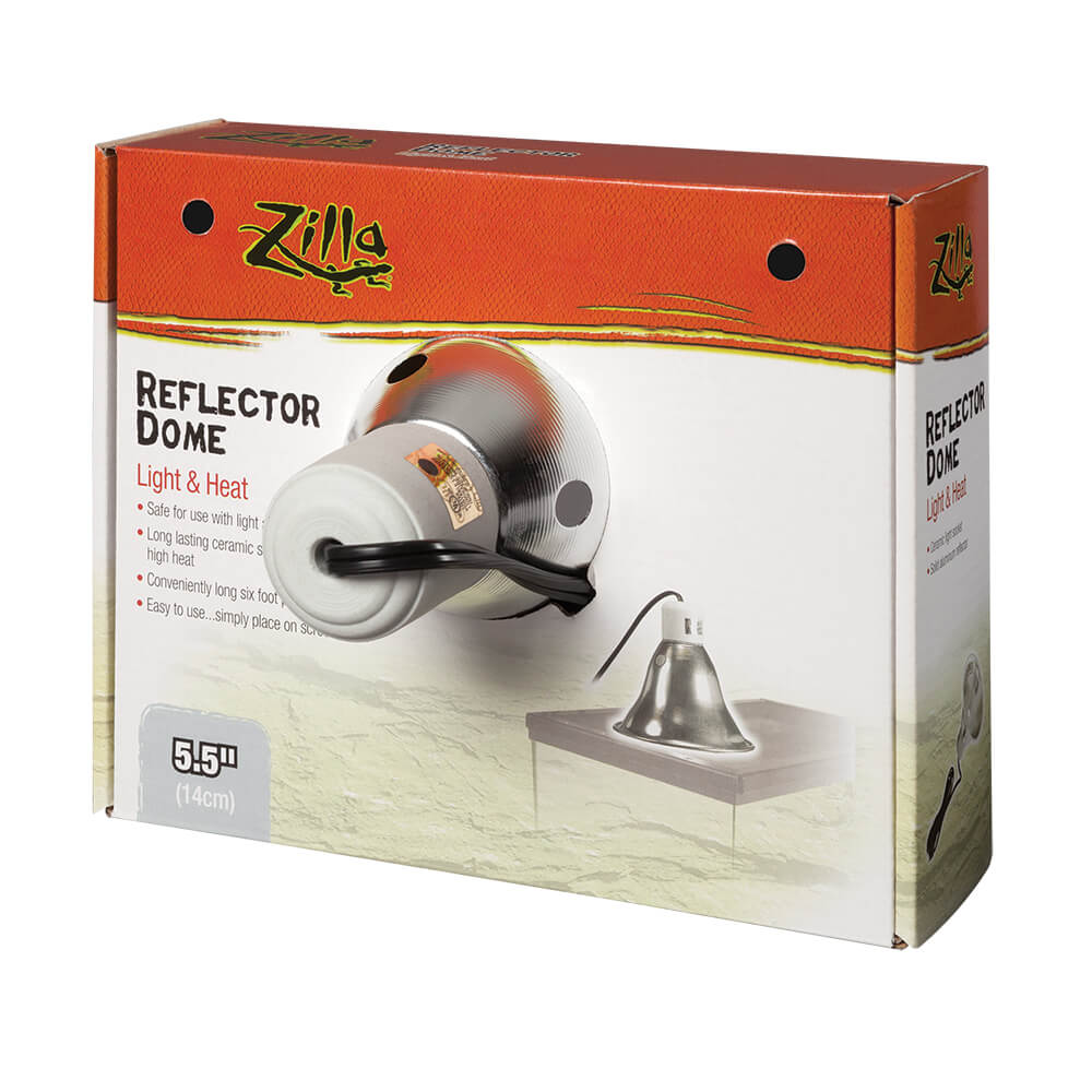 Zilla Premium Reflector Dome Light and Heat 5.5"
