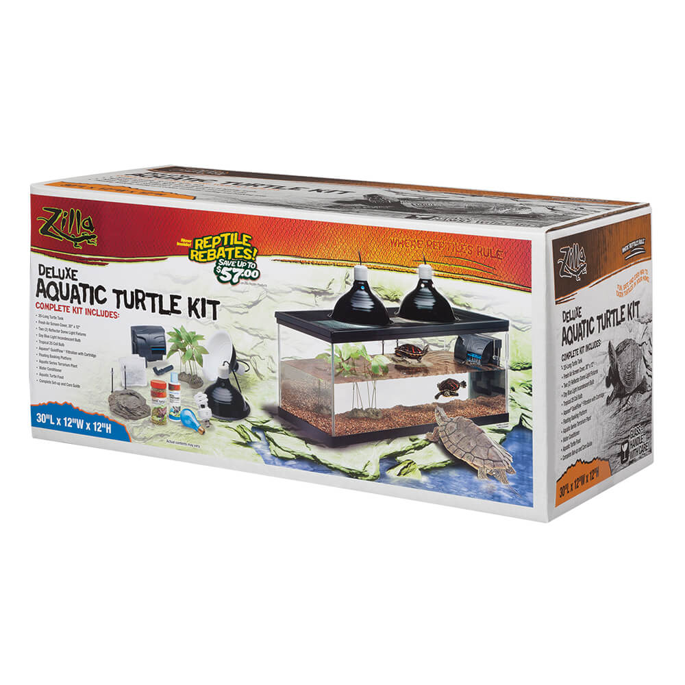 Zilla aquatic turtle kit shop 20 gallon
