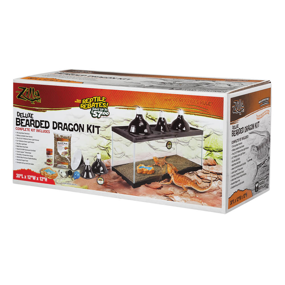 Bearded dragon top tank starter kit