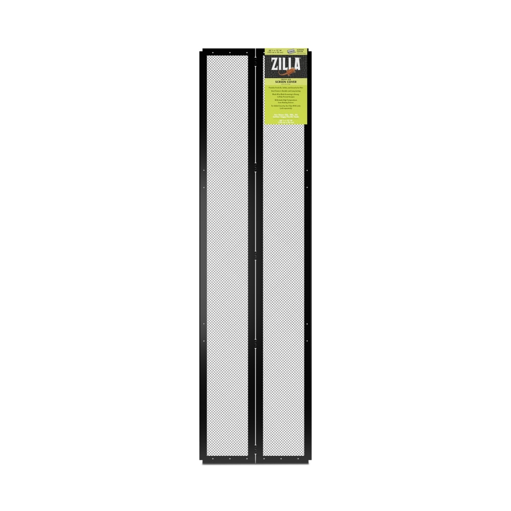 Zilla Fresh Air Screen Cover with Center Hinge for Easy Terrarium