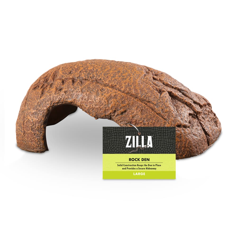 Zilla Rock Den Reptile Hide for Basking Climbing and Shelter