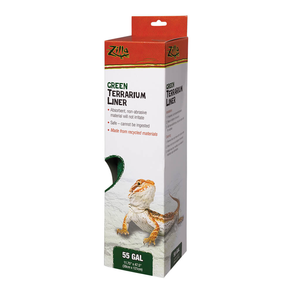 Reptile tank liner outlet