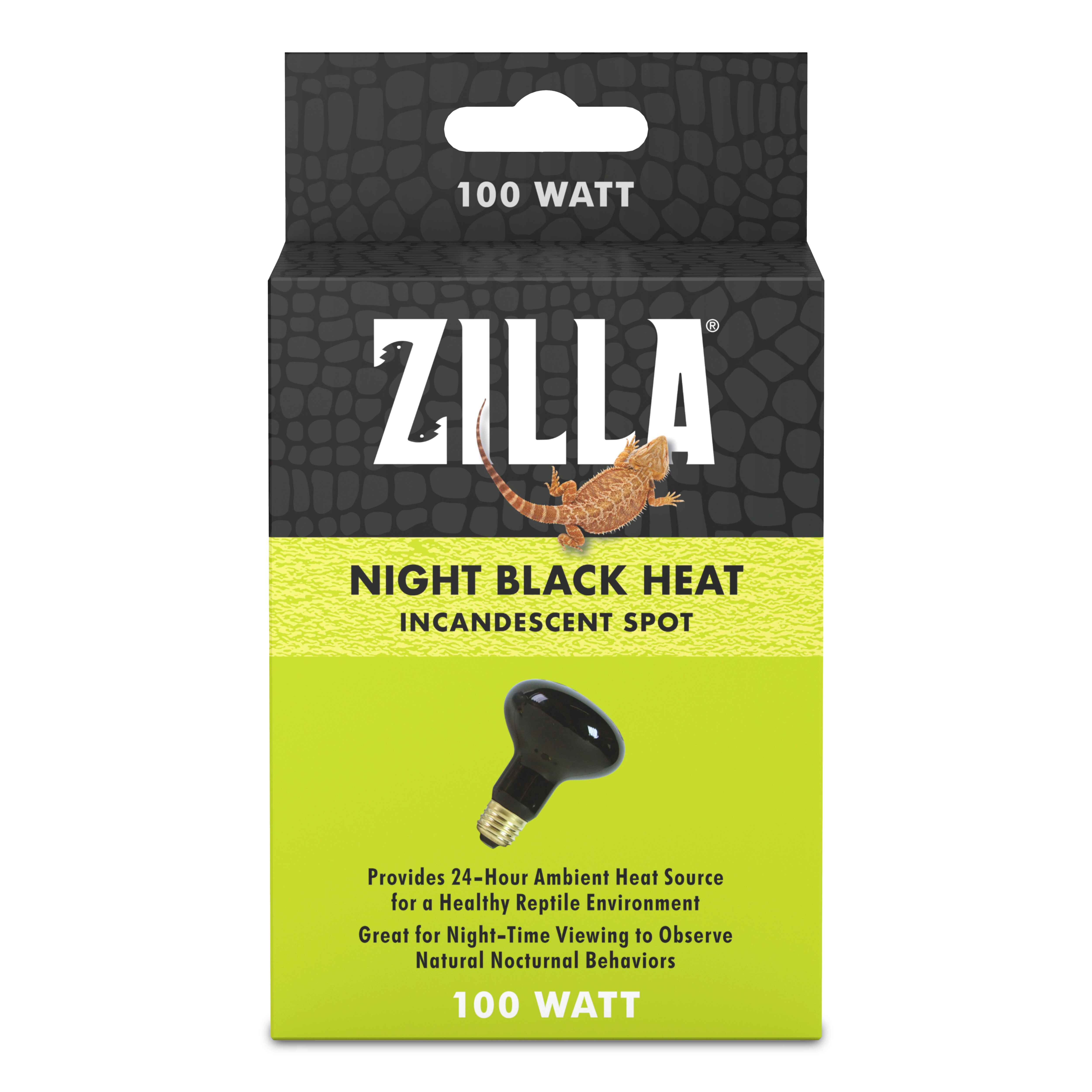 Zilla Night Black Heat Incandescent Bulb